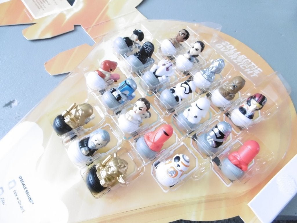 Beschrijving Star Wars poppetjes, Verzenden, Overige figuren, Nieuw, Beeldje of Figuurtje