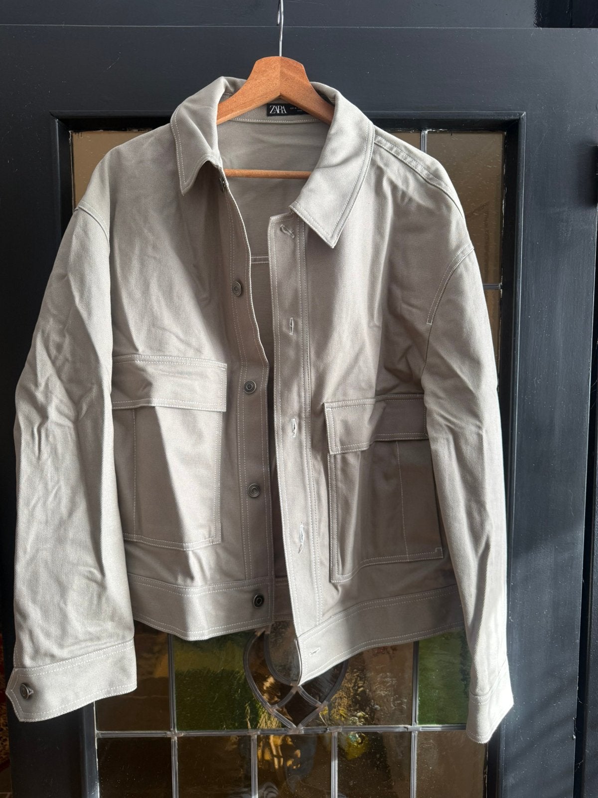 Zara zomerjas heren, Ophalen of Verzenden, Nieuw, Maat 48/50 (M), Grijs
