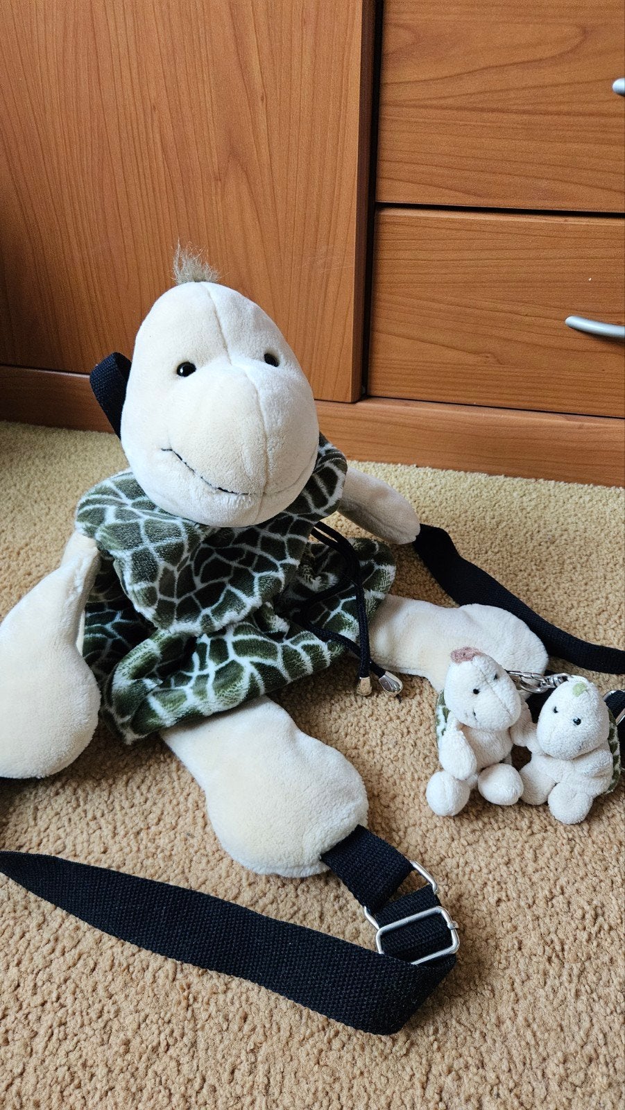 Nici pluche Schildpad rugzak, Ophalen of Verzenden, Overige typen