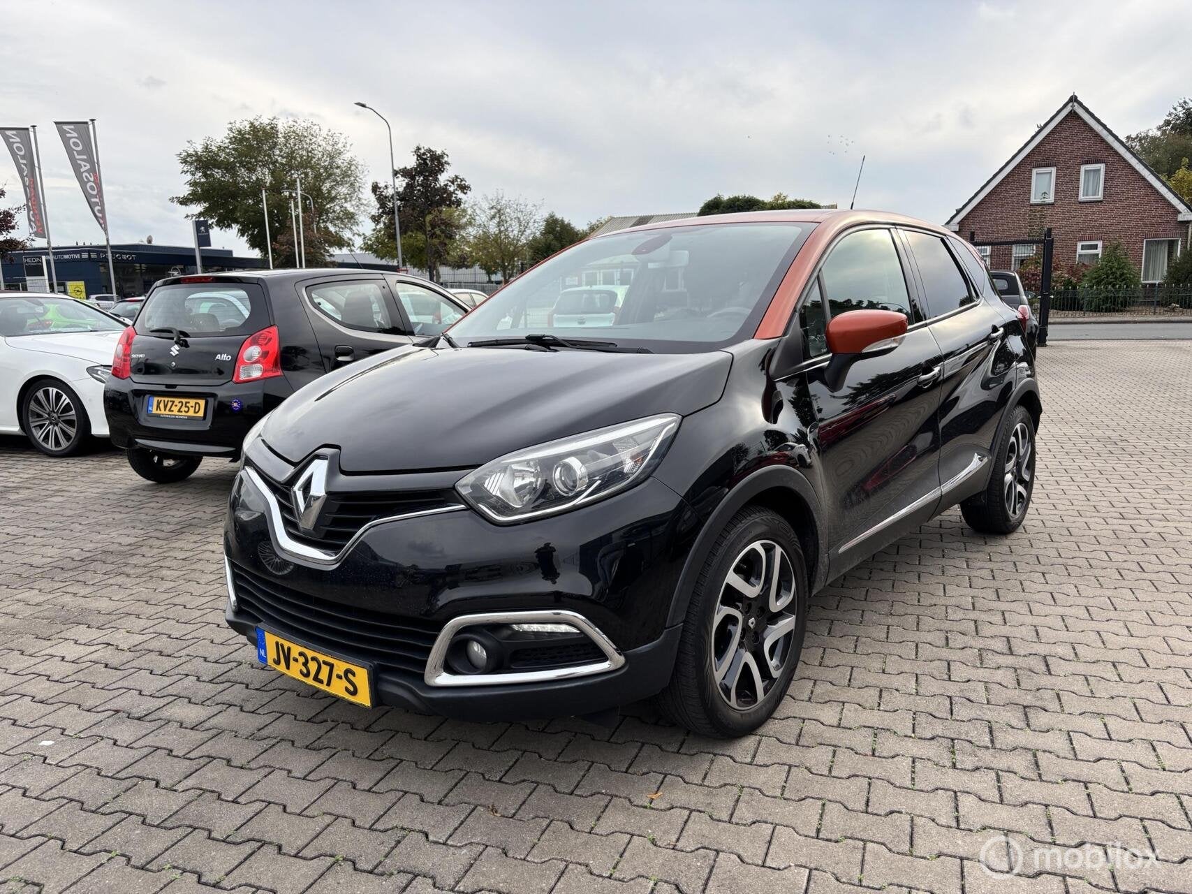 Renault Captur TCe Dynamique Airco Ecc Camera Navi Lmv, Voorwielaandrijving, Stof, Zwart, Handgeschakeld