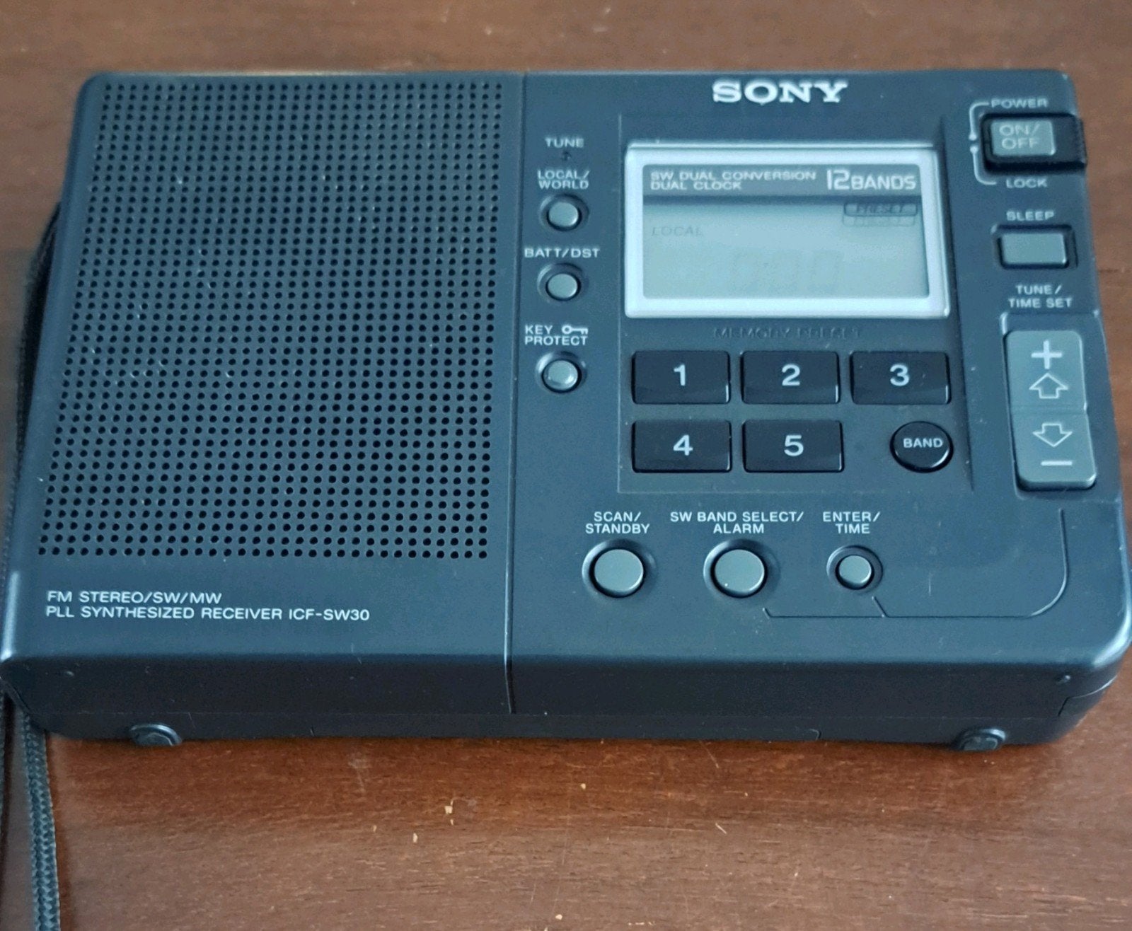 Sony ICF-SW30 PLL Synthesized Wereldontvanger, Ophalen, Gebruikt, Wereldontvanger