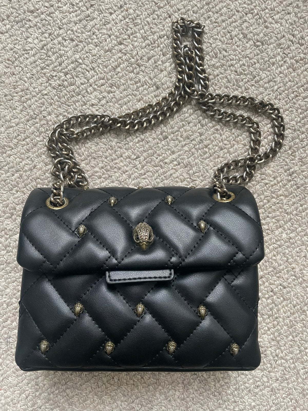 Kurt Geiger Kensington tas - Zo goed als nieuw, Ophalen of Verzenden, Zo goed als nieuw, Zwart, Schoudertasje