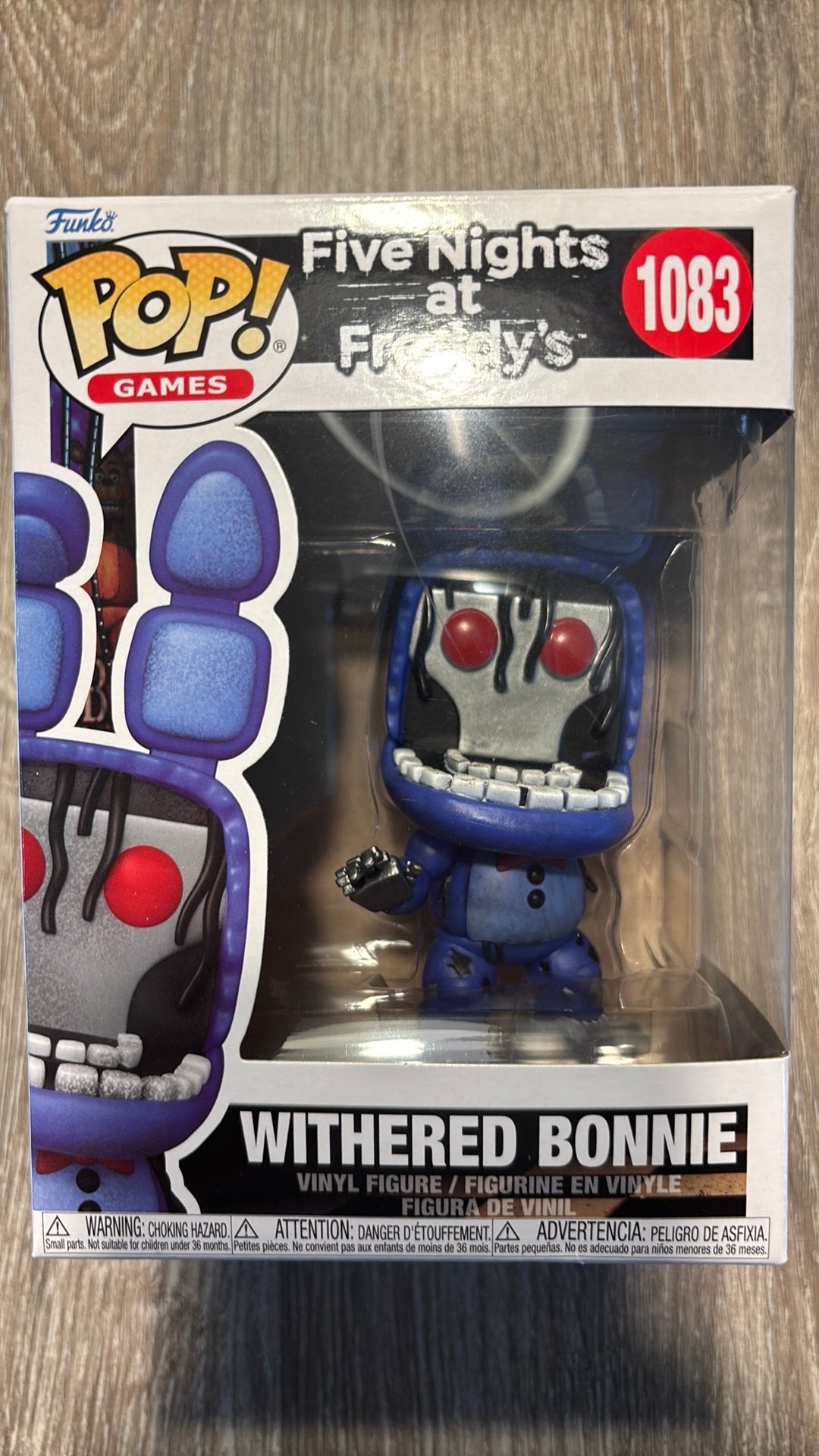Funko - 1083 - FNAF - Withered Bonnie, Ophalen of Verzenden, Zo goed als nieuw