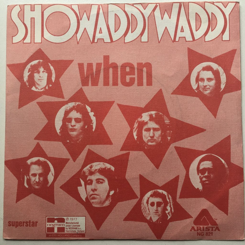 S235 Show waddy waddy When/Superstar HOL77 €3, Gebruikt, 7 inch, Ophalen of Verzenden, Fotohoes
