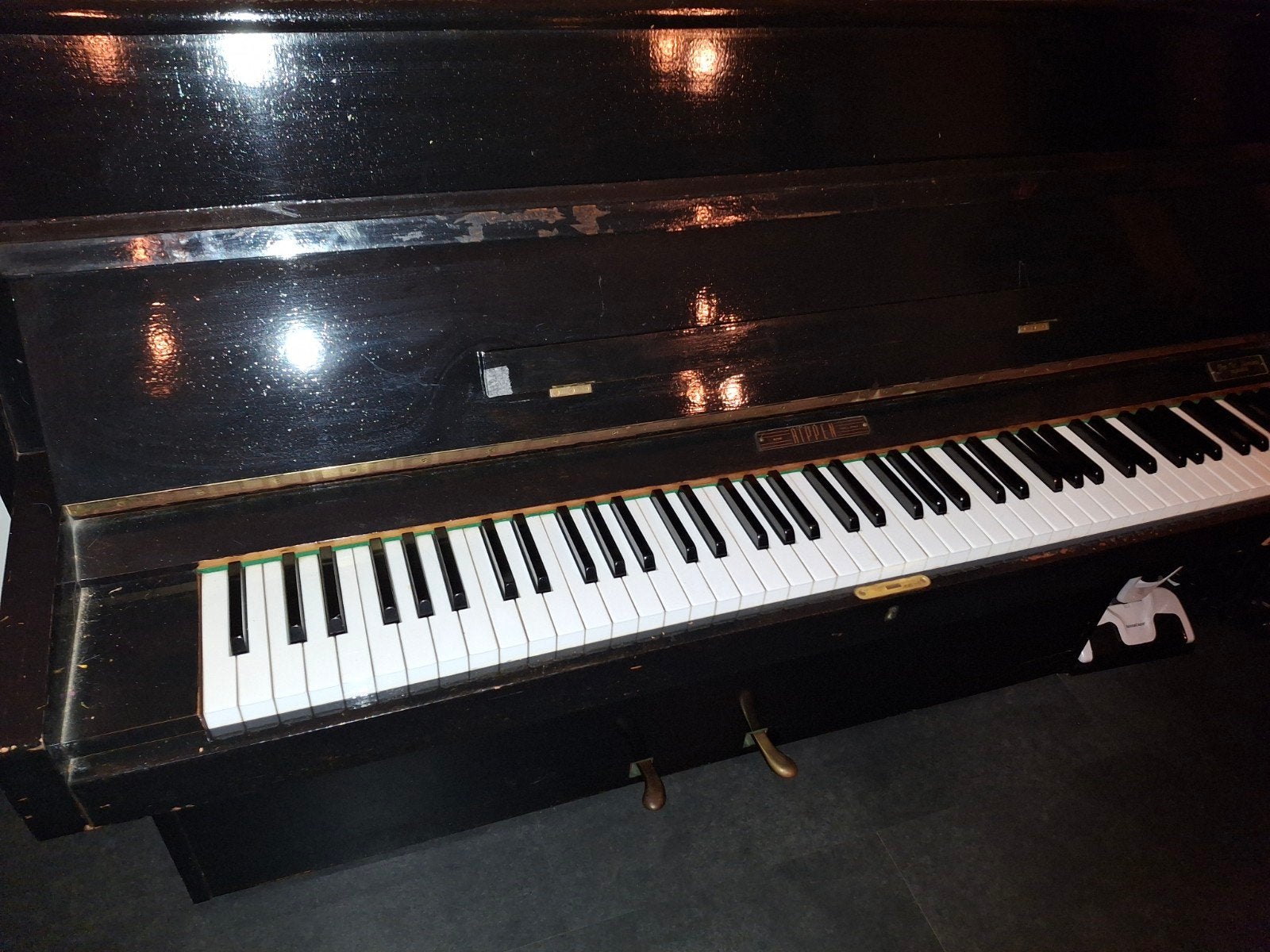 piano rippen, Ophalen, Gebruikt, Zwart