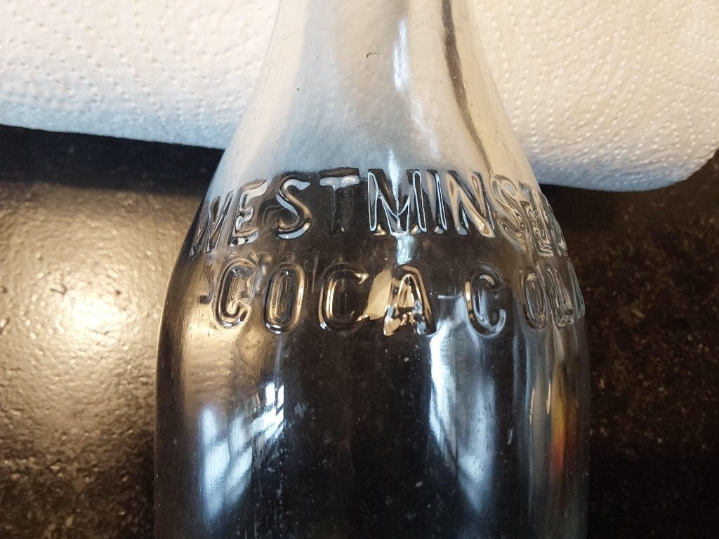 Coca Cola fles 32cm hoog USA Mintstaat, Ophalen of Verzenden, Zo goed als nieuw, Gebruiksvoorwerp