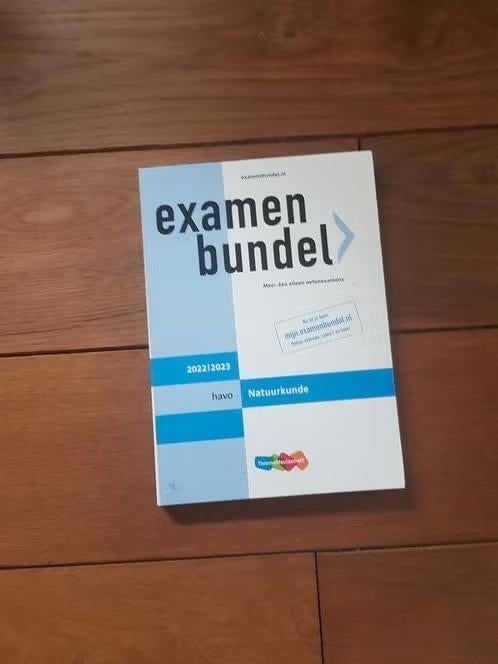 Examenbundels havo natuurkunde scheikunde, Boeken, Natuurkunde, Ophalen of Verzenden, Zo goed als nieuw, HAVO
