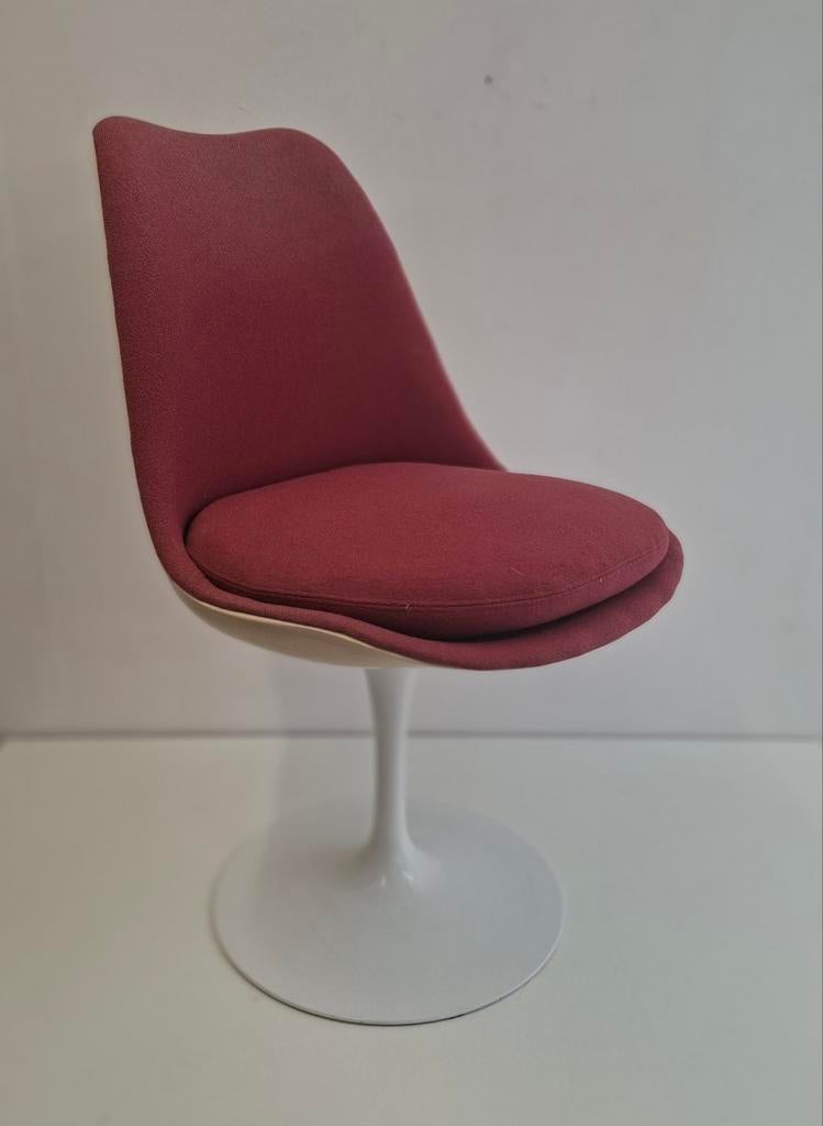 6 x Eero Saarinen tulip chairs KNOLL INTERNATIONAL, Ophalen, Gebruikt, 75 tot 100 cm