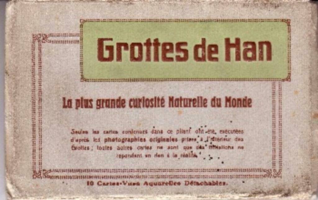 Grottes de Han - Oude ansichtkaarten, Ophalen of Verzenden