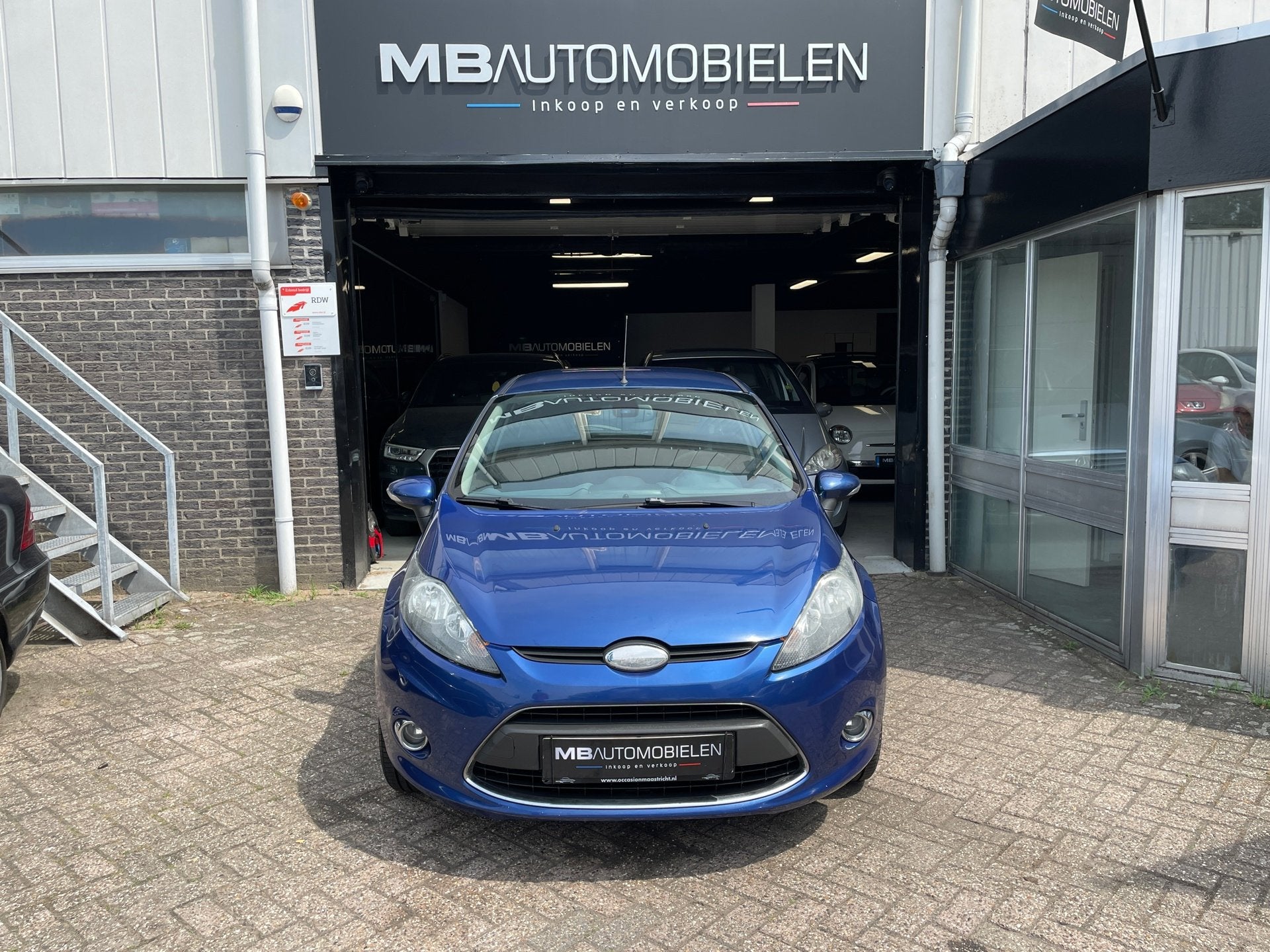 Ford Fiesta 1.25 Ghia//5DRS/Airco/Blauw/Sport Velgen/APK/Ond, Auto's, Voorwielaandrijving, 1242 cc, Bedrijf, Handgeschakeld