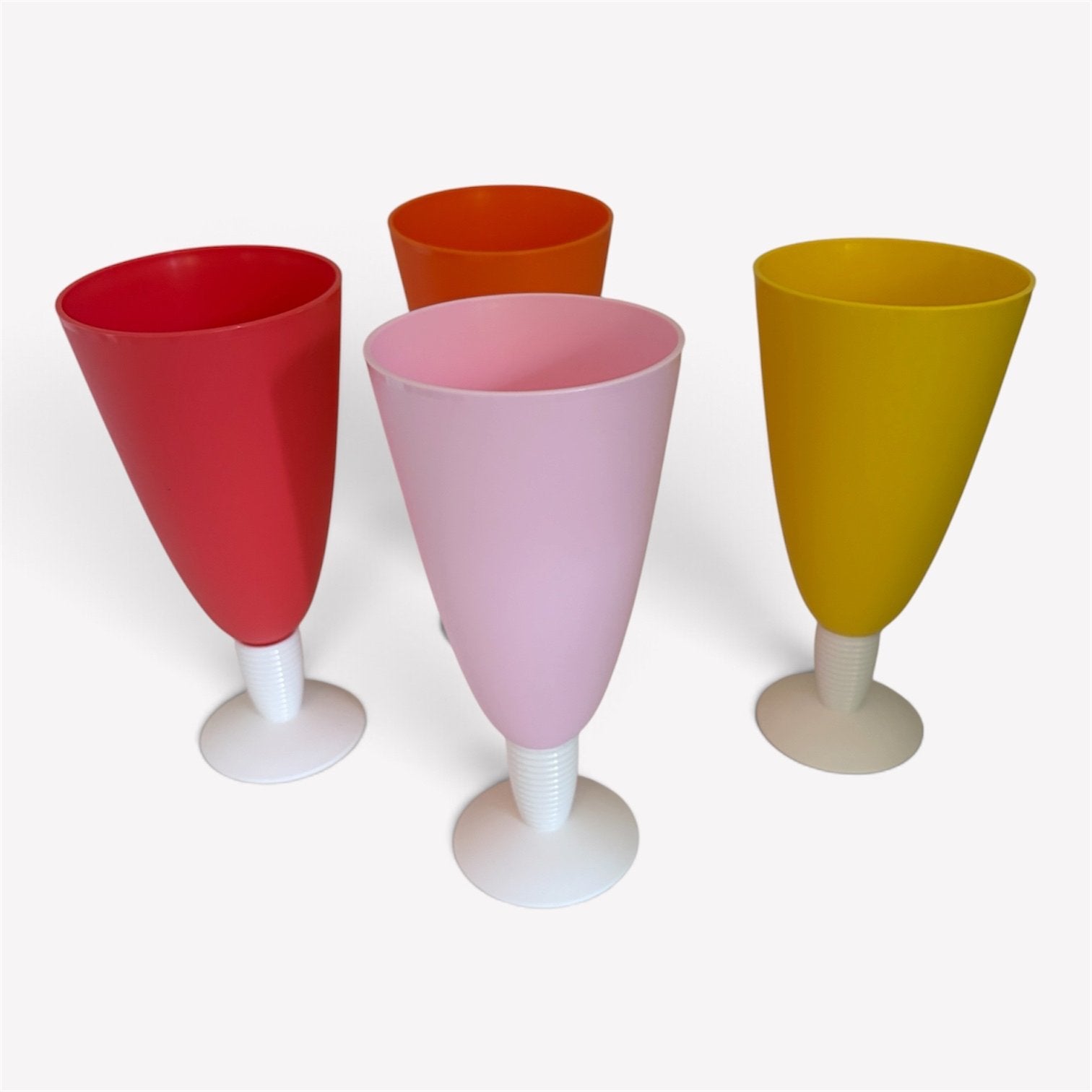 Vintage Tupperware ijscoupe beker - Retro jaren 70, Ophalen of Verzenden, Gebruikt, Overige kleuren, Beker of Kan