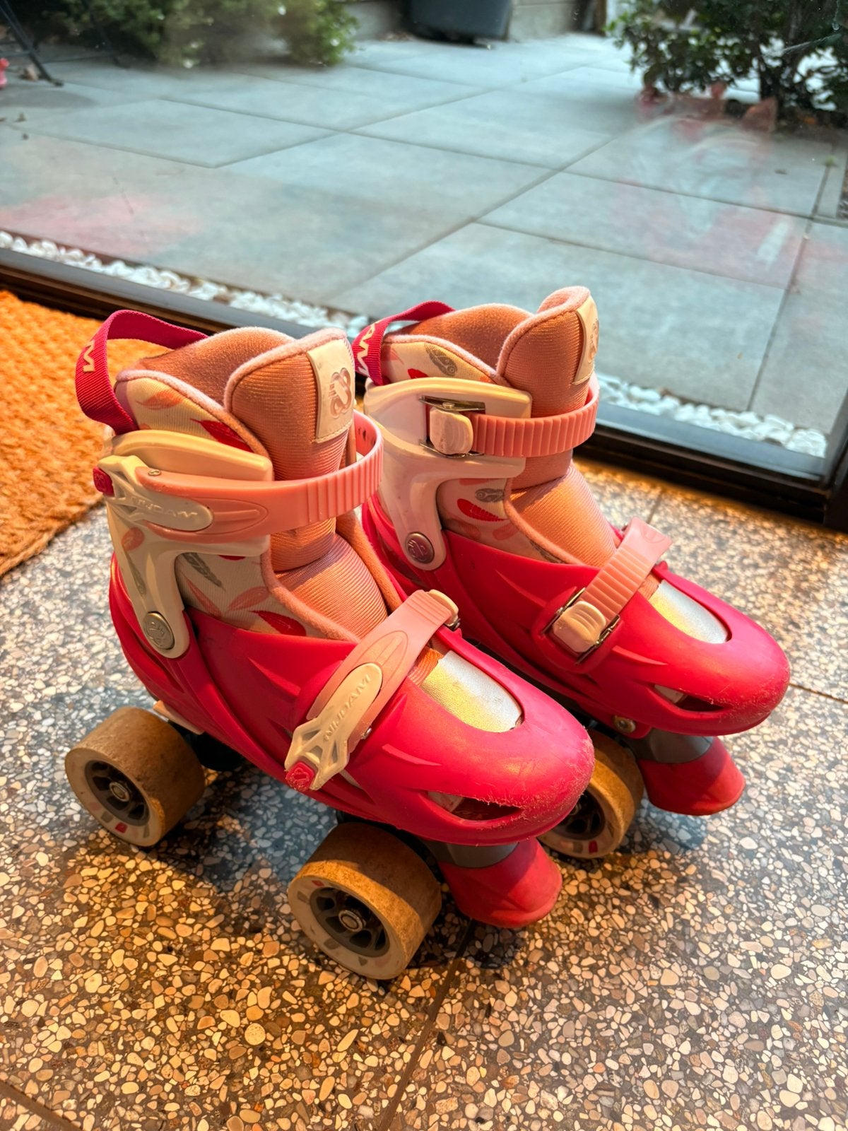 Nijdam rolschaatsen mt 29-32, Ophalen, Verstelbaar, Gebruikt