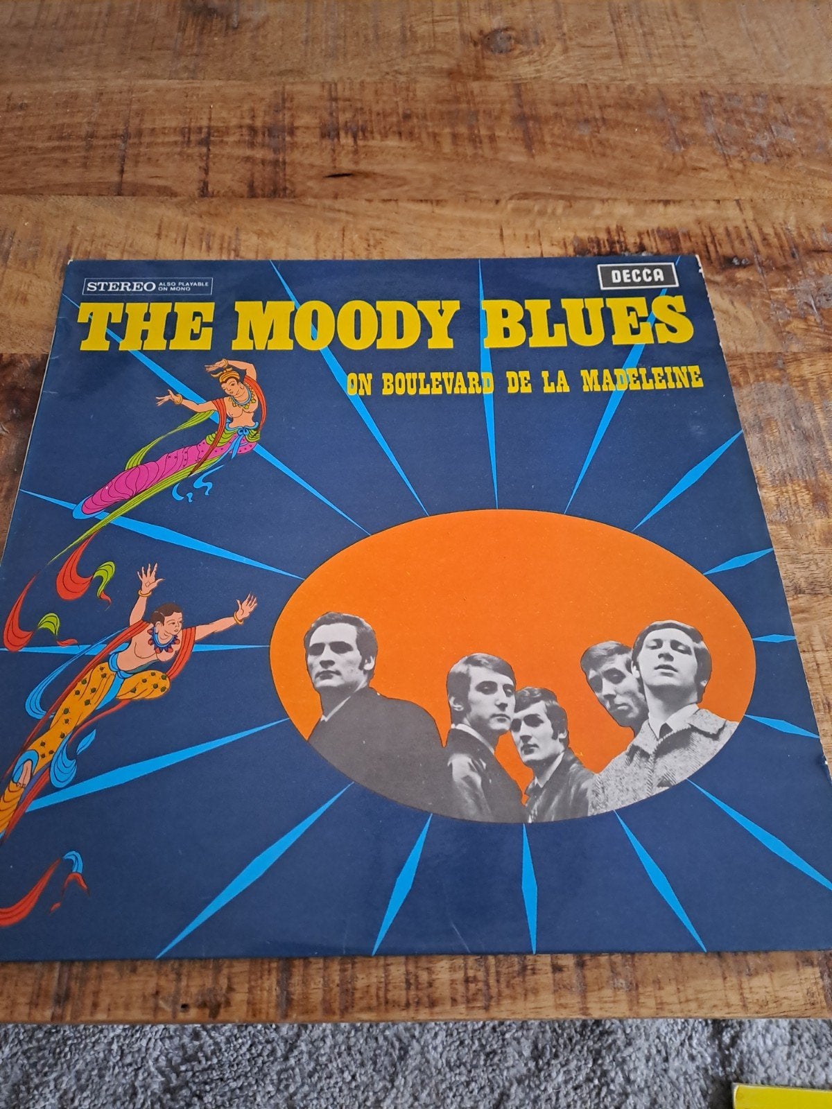 The moody blues, Ophalen, Zo goed als nieuw, 12 inch