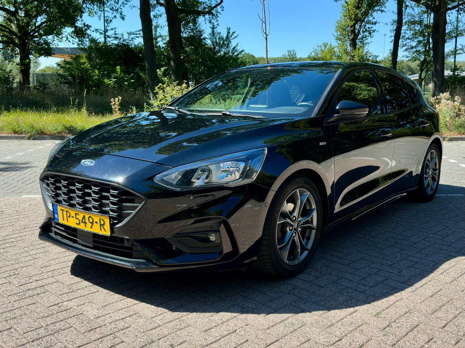 Ford Focus ST Line • B&O Audio • Camera • Carplay • APK 2027, Auto's, Ford, Focus, Zwart, Zwart, Origineel Nederlands