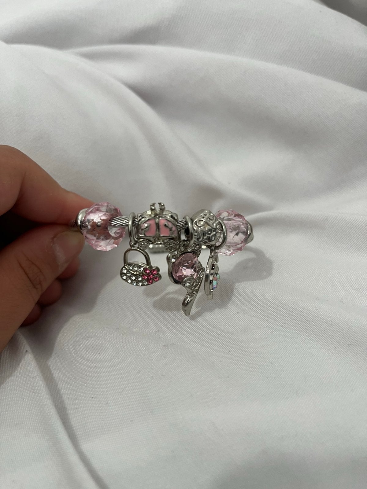 Mooie en schattige Pandora dupe armband, nieuw, Overige merken, Overige materialen, Nieuw, Ophalen of Verzenden