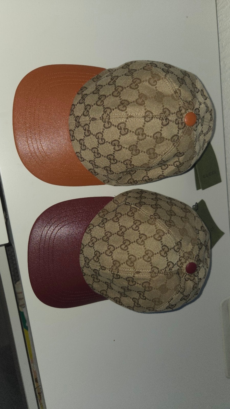 Gucci Pet Bruin/Bordeaux, Kleding | Heren, Hoeden en Petten, Nieuw, Ophalen of Verzenden, Gucci, Pet