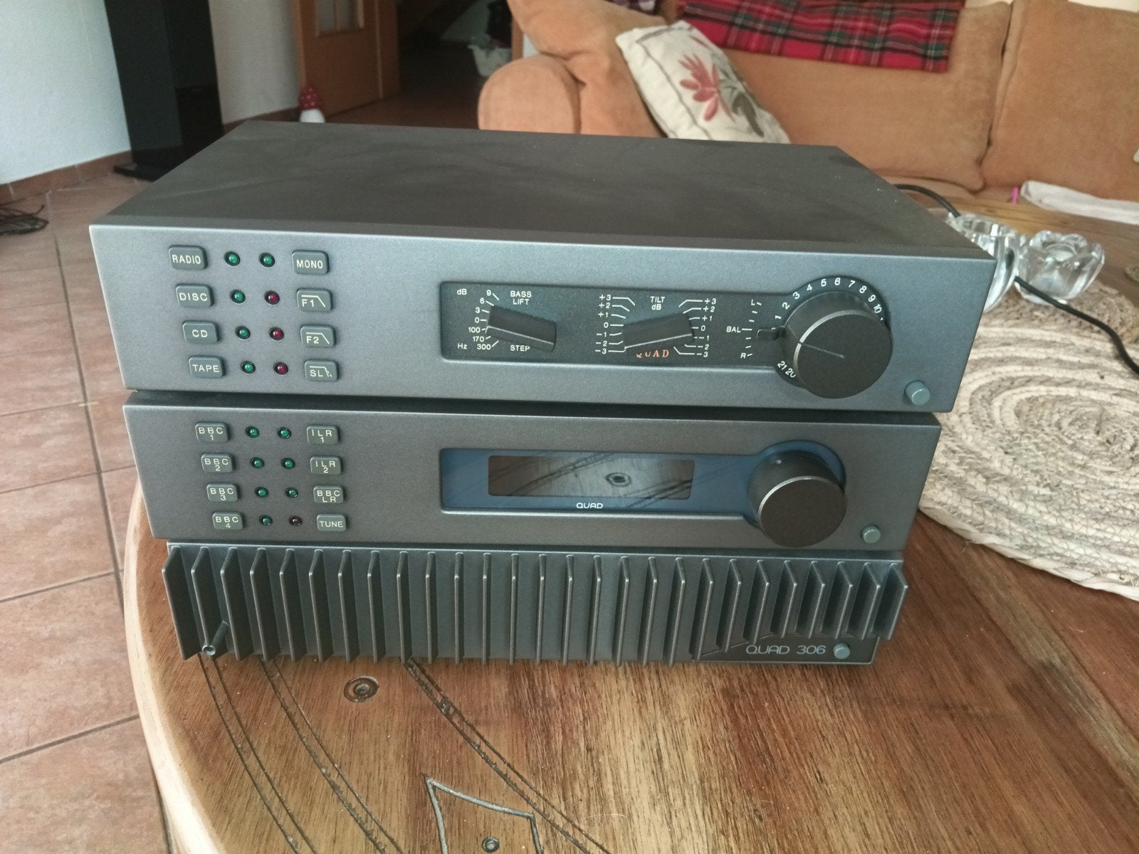 Quad stereo installatie: FM4, 34, 306 - Topstaat