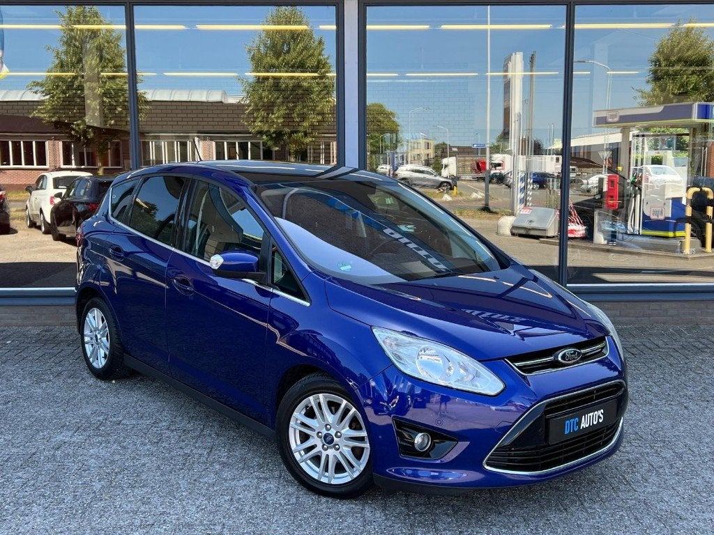 Ford C-Max 1.0 EcoBoost | Titanium | Pano.dak | Leder |, Auto's, Ford, Bedrijf, C-Max, ABS, Airbags, Airconditioning, Automatische klimaatregeling