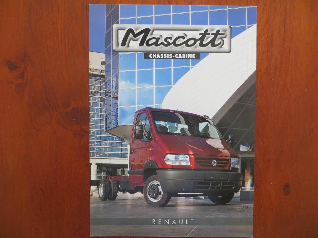 Renault Mascott Chassis-cabine (april 1999), Ophalen of Verzenden, Nieuw, Renault