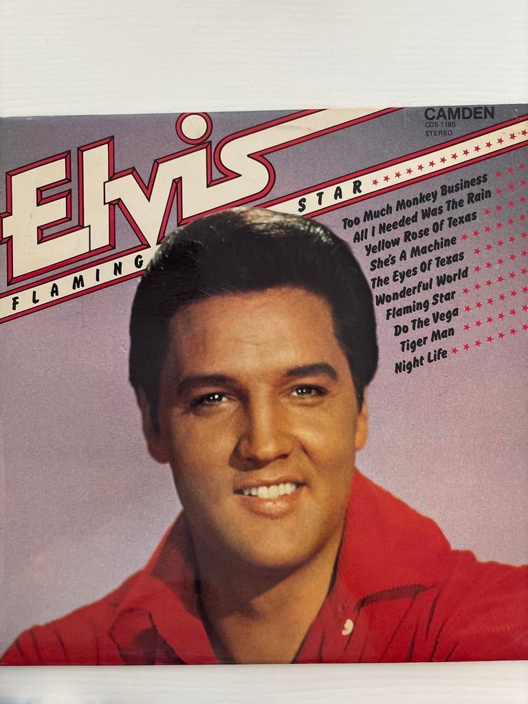 Elvis Presley - Flaming Star LP (Camden CDS 1185), Ophalen of Verzenden, Zo goed als nieuw, Cd of Plaat