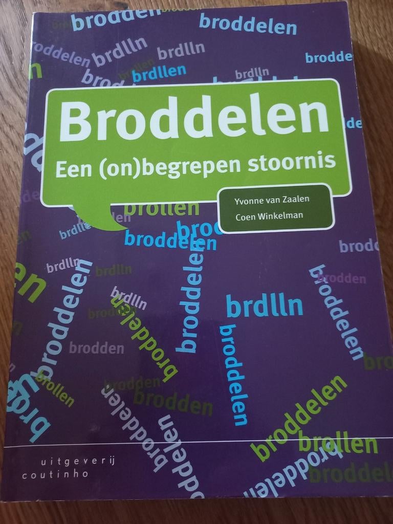 Broddelen: Een (on)begrepen stoornis - Yvonne van Zaalen, Nieuw, Yvonne van Zaalen, Coen Winkelman, Gamma, HBO
