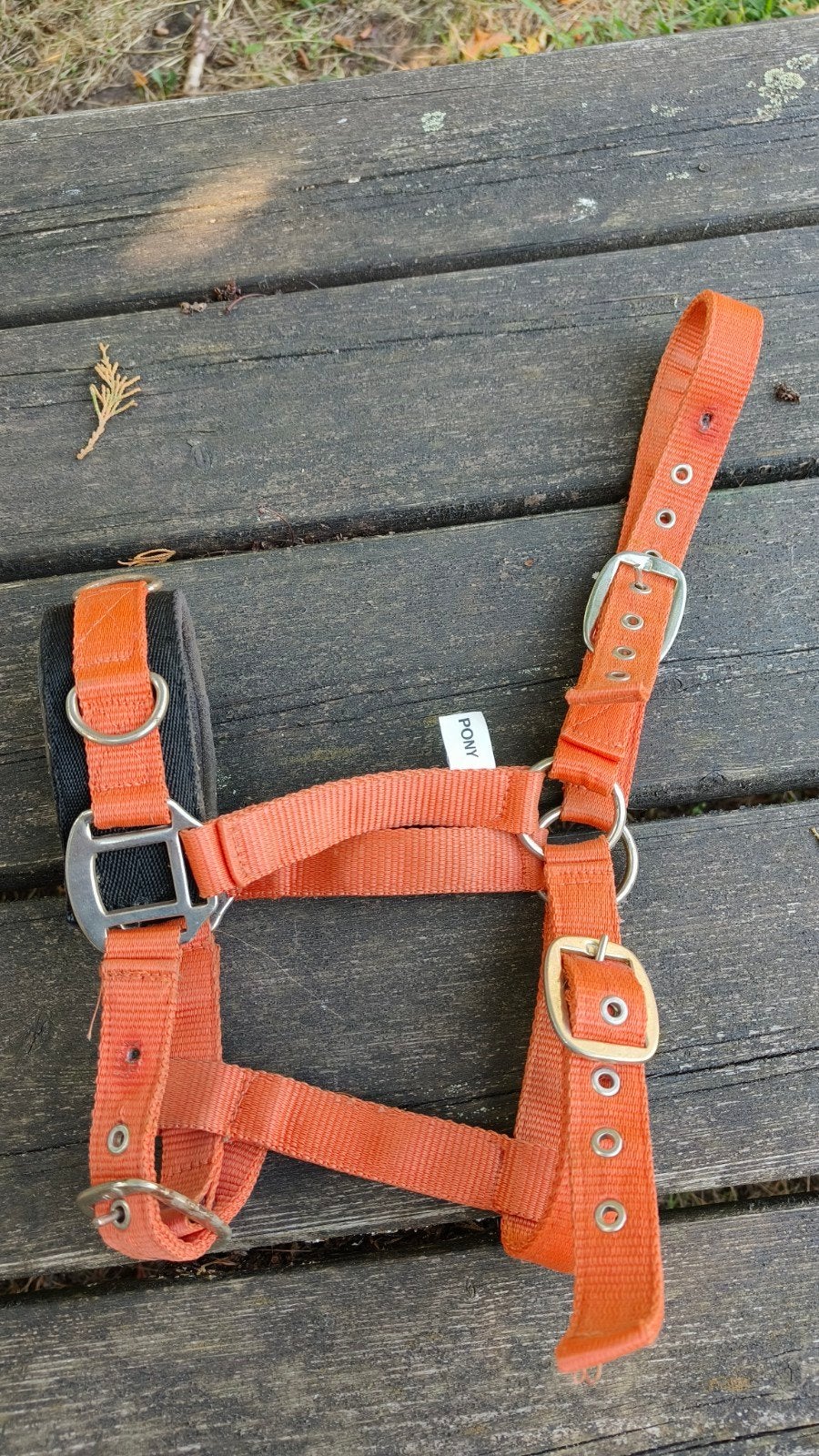 kaptoom nylon halster maat pony, Dieren en Toebehoren, Paarden en Pony's | Hoofdstellen en Tuigage, Zo goed als nieuw, Kaptoom