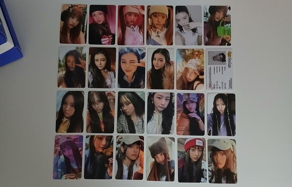 newjeans photocards kpop, Ophalen of Verzenden, Zo goed als nieuw, Foto of Kaart