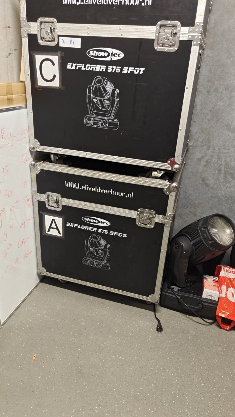 Flightcase moving head 575, Ophalen of Verzenden, Licht