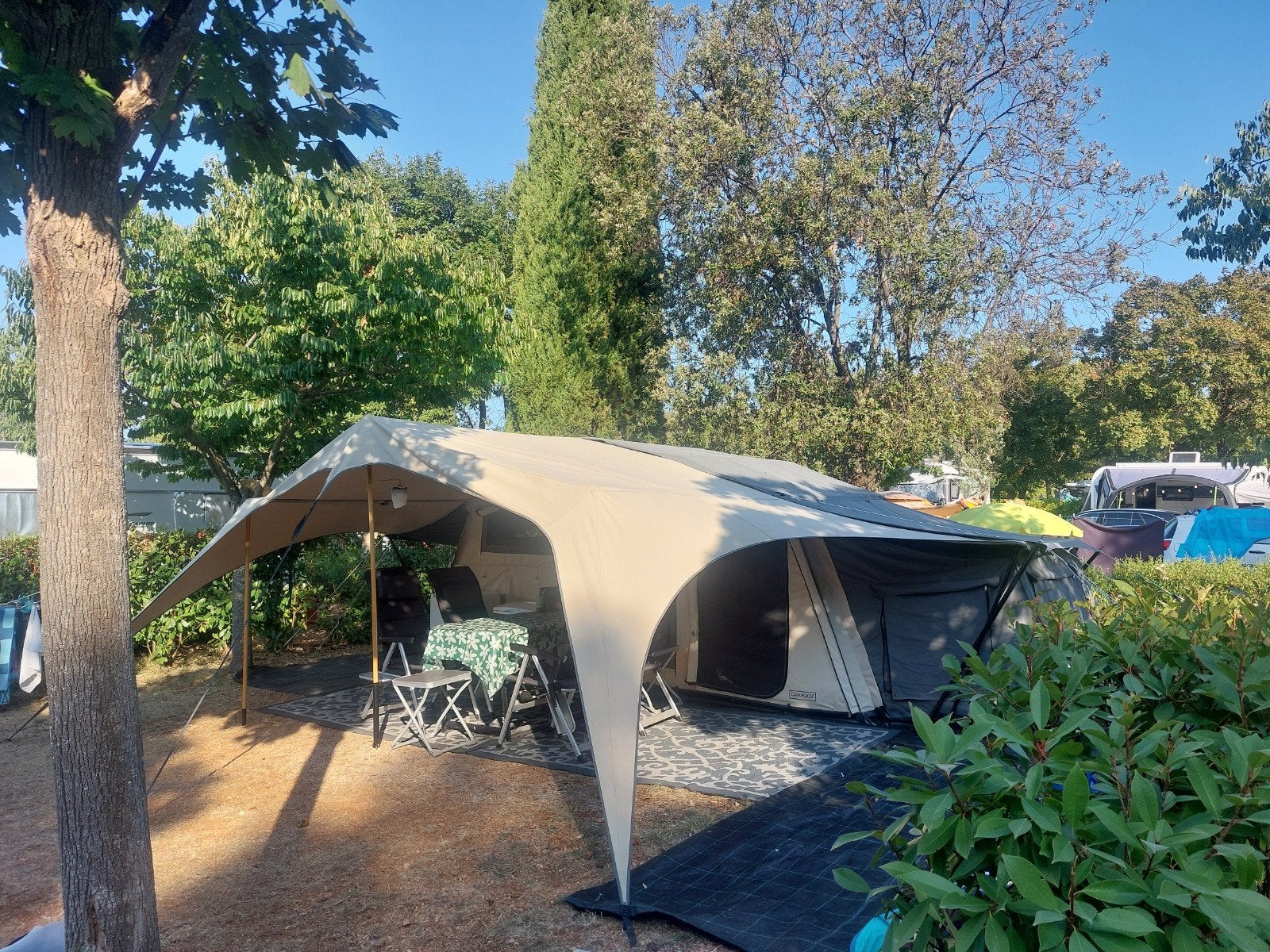Campooz Lazy Jack 2022 camping én trekkingvariant, Caravans en Kamperen, Ophalen, Tot en met 4, Campooz