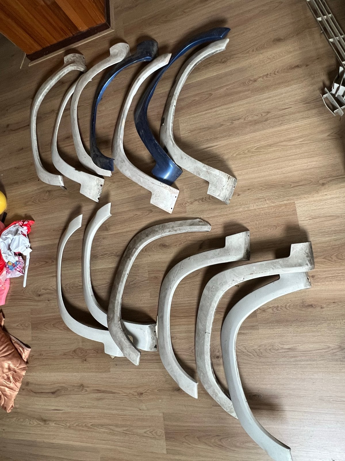Originele Peugeot 205 Rallye Verbreders, Ophalen, Gebruikt, Voor, Spatbord