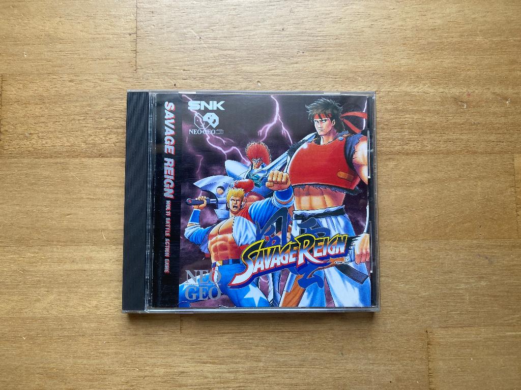 Savage reign neo geo cd usa, Spelcomputers en Games, Avontuur en Actie, 2 spelers, Ophalen of Verzenden, Zo goed als nieuw
