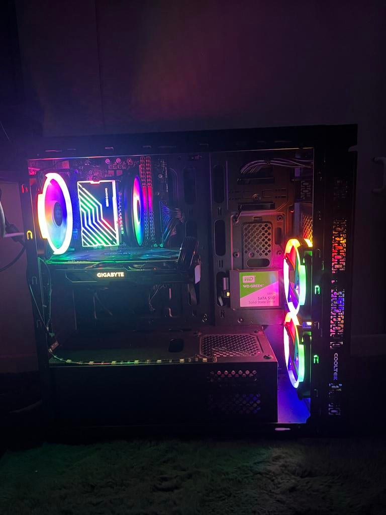 Gaming PC Fortnite 100+ FPS - RX 580 - 16GB RAM - SSD, Computers en Software, Desktop Pc's, Gebruikt, HDD, Ophalen of Verzenden