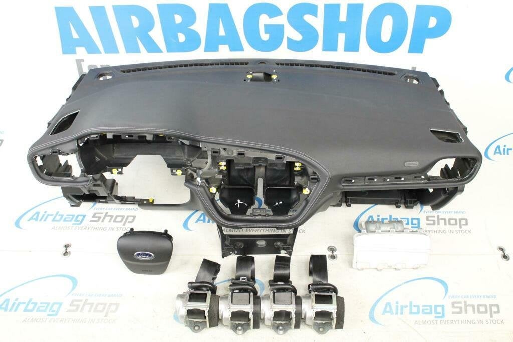 Airbag set - Dashboard met stiksels speaker Ford Fiesta ST, Auto-onderdelen, Dashboard en Schakelaars, Gebruikt, Ophalen of Verzenden