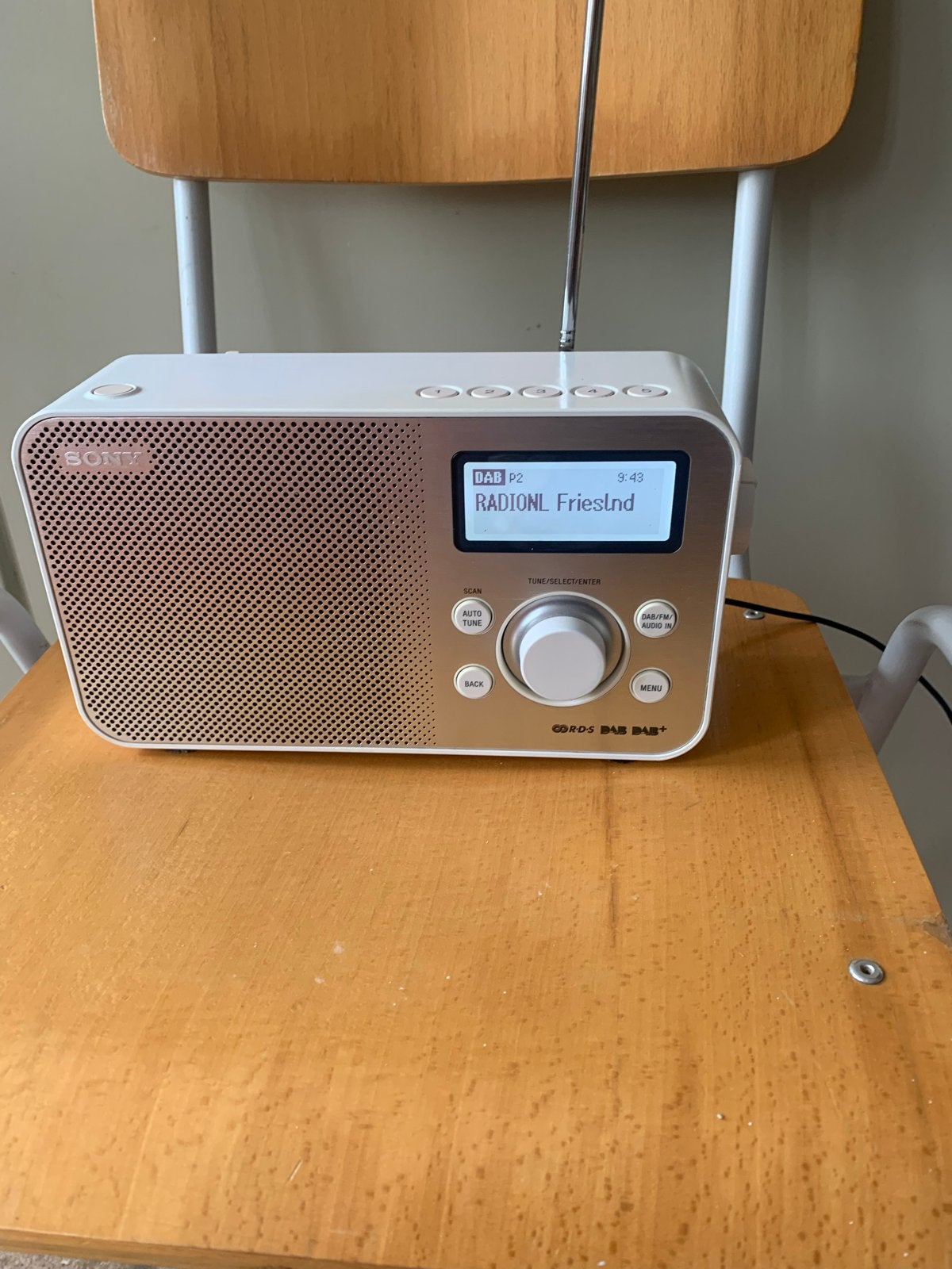 Sony XDR-S60DBP DAB/DAB+ Radio, Ophalen of Verzenden, Gebruikt, Radio