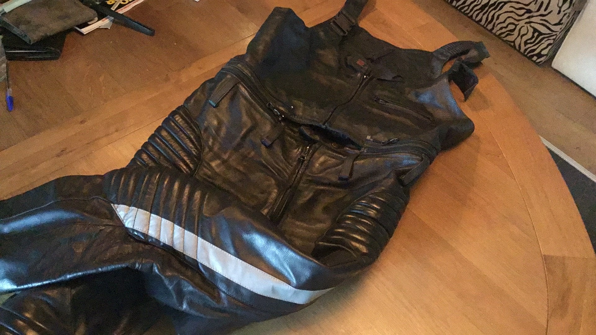 Motorpak Top Skin Damen leathers politie model, Motoren, Kleding | Motorkleding, Ophalen of Verzenden, Tweedehands, Combipak