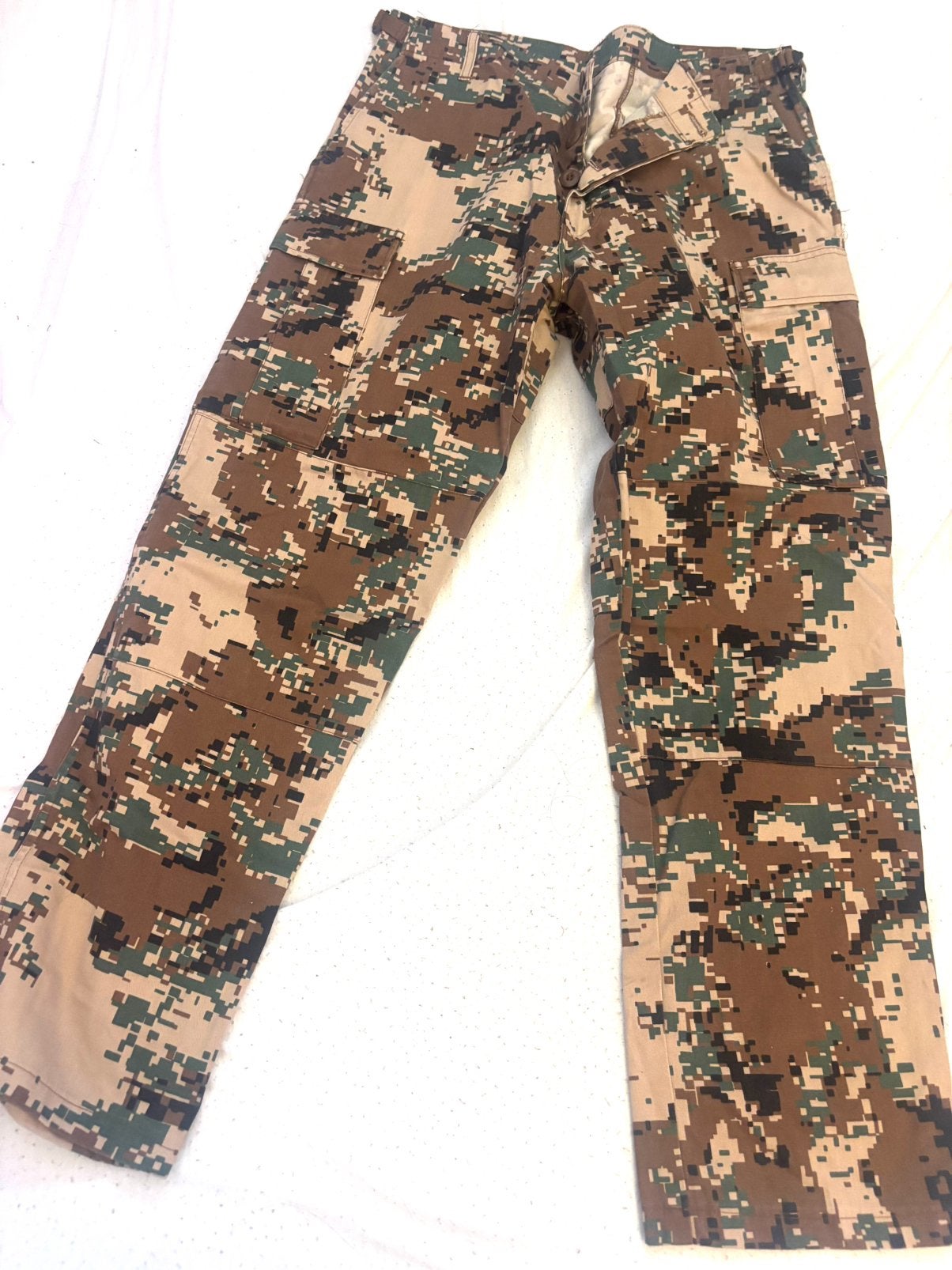 Camo broek Jordanie M €40,-, Ophalen of Verzenden, Landmacht, Nederland, Kleding of Schoenen