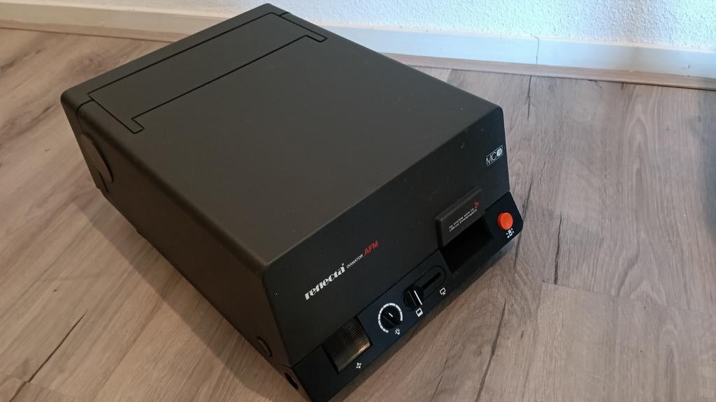 Reflecta Diamator AFM diaprojector - Getest en werkend, Ophalen of Verzenden, Gebruikt, Met scherm