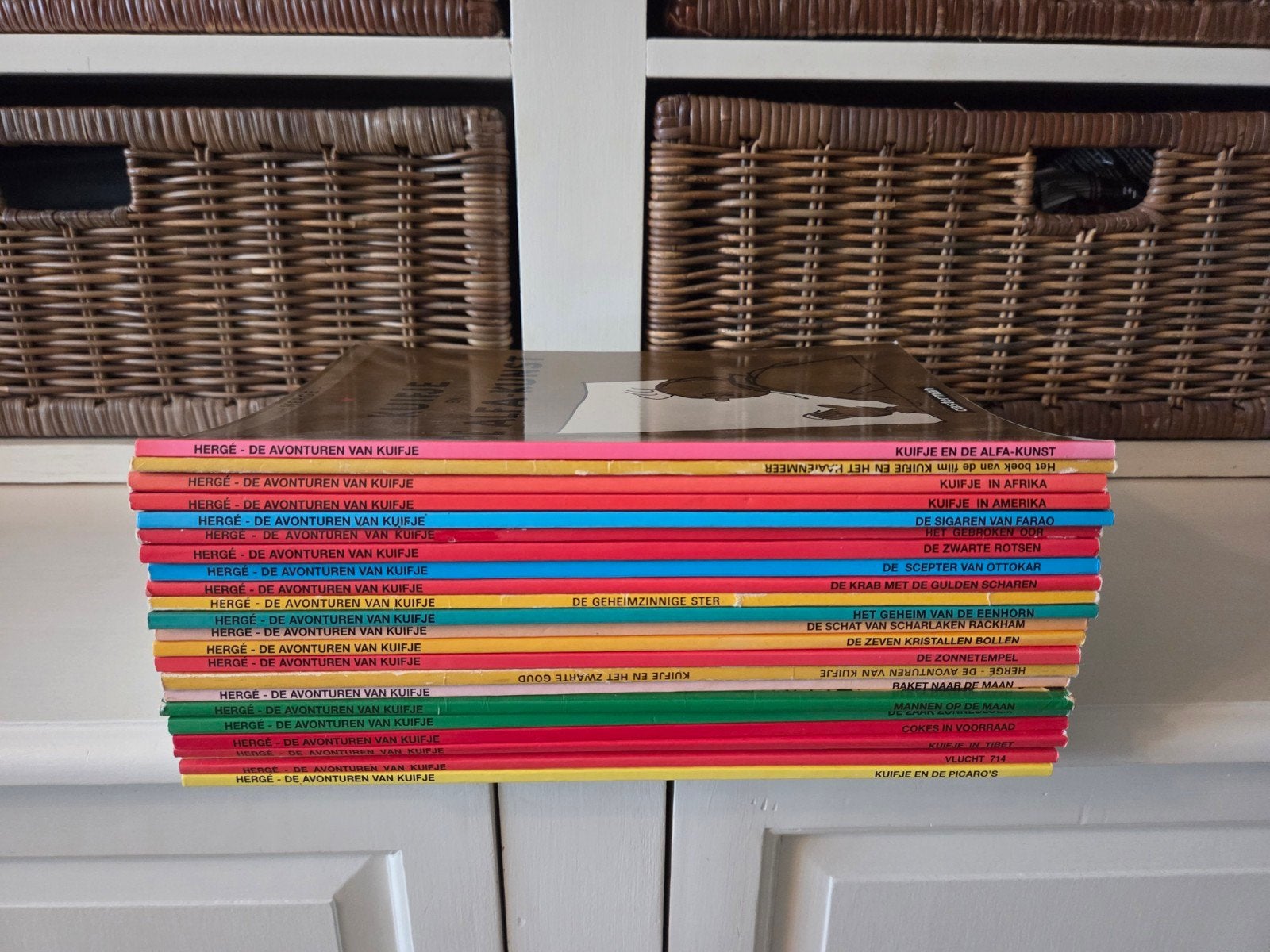 de avonturen van Kuifje serie (23 stuks), Boeken, Meerdere stripboeken, Ophalen of Verzenden, Gelezen