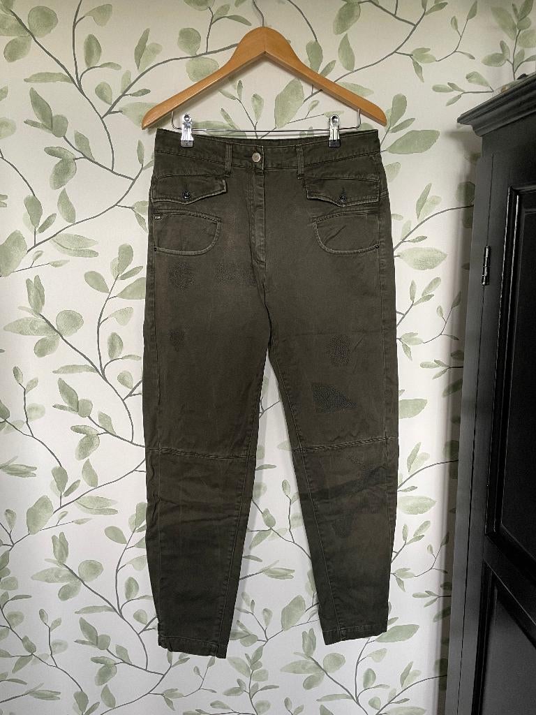 G-star Army radar mid boyfriend broek groen 28 lengte 34, Overige kleuren, Ophalen of Verzenden, Zo goed als nieuw, W28 - W29 (confectie 36)