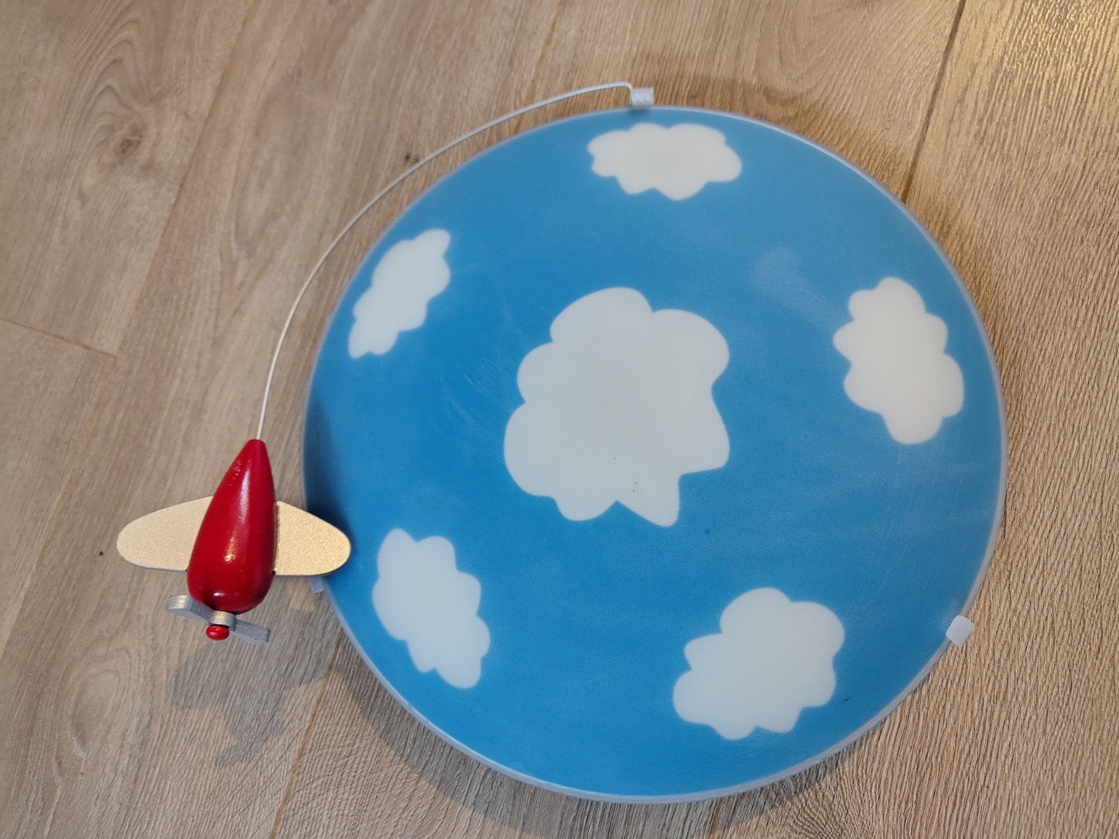 Philips kinderlamp, Ophalen, E27 (groot), Plafondlamp, Glas