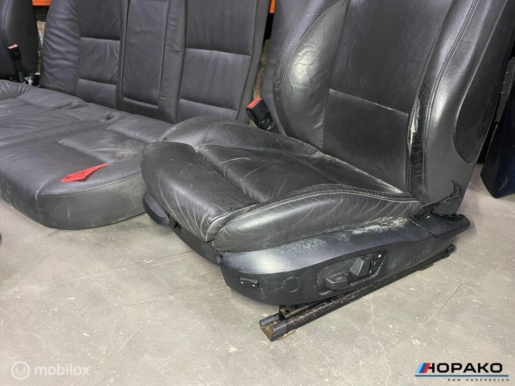 BMW E91 3 serie Interieur zwart leder VERWARMD + elektrisch, Auto-onderdelen, Gebruikt, Einsteinlaan 5 rijswijk, Bmw, Ophalen of Verzenden