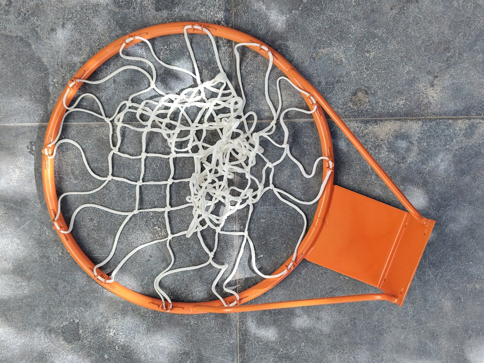 Basketbal Dunkring met net (Ø45cm), Sport en Fitness, Ophalen, Zo goed als nieuw, Ring, Bord of Paal