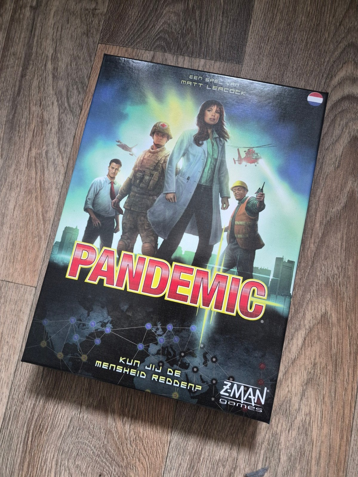 Pandemic bordspel - Red de mensheid van virussen!, Hobby en Vrije tijd, Een of twee spelers, Ophalen of Verzenden, Gebruikt, Z-Man Games