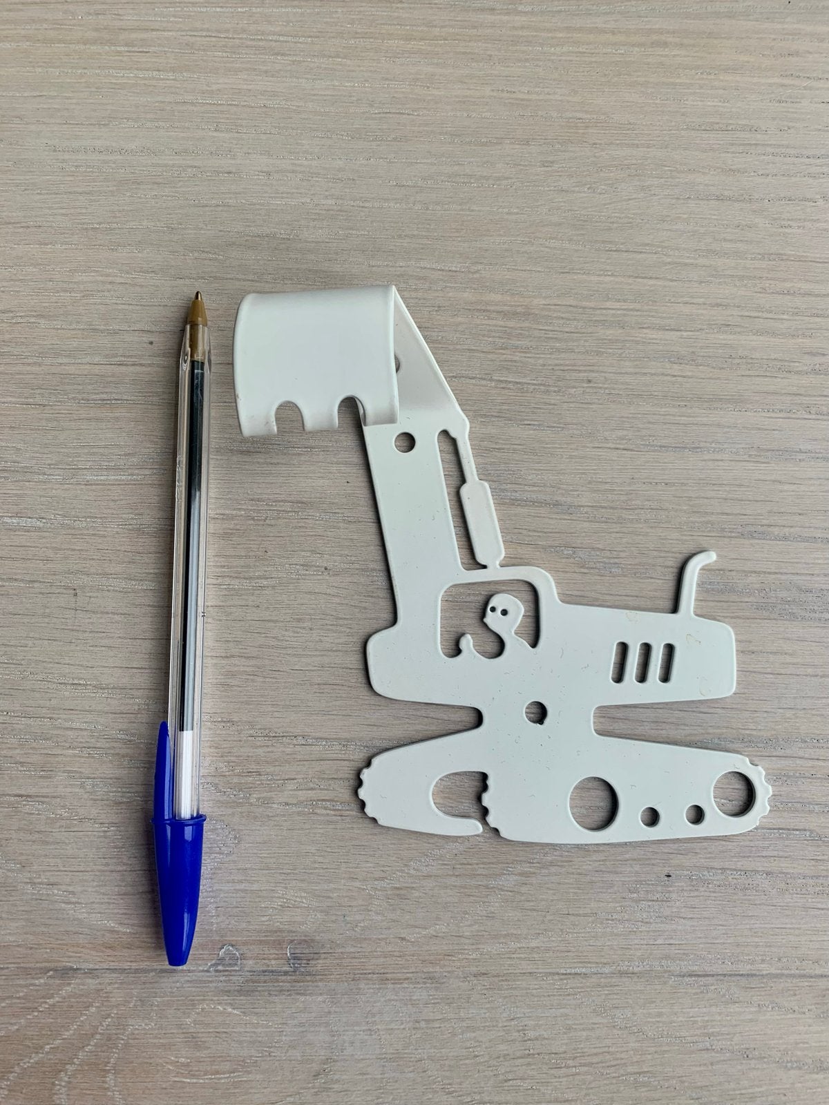 Kinder kapstok graafmachine - metaal, Ophalen of Verzenden, Gebruikt