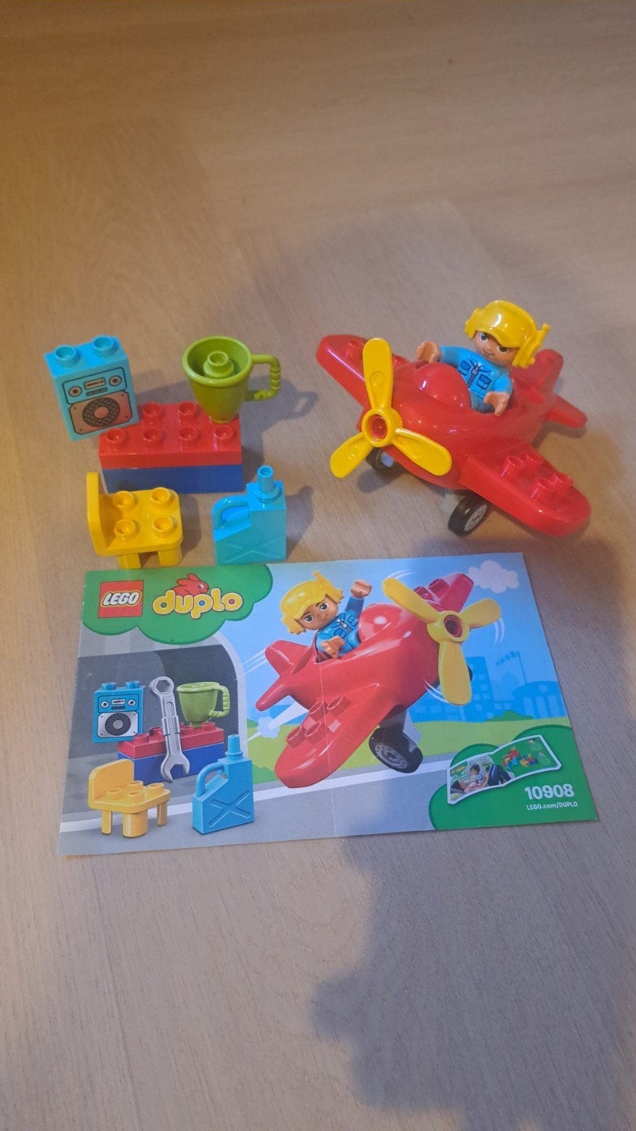 LEGO Duplo Vliegtuig 10908, Ophalen of Verzenden, Zo goed als nieuw, Overige merken