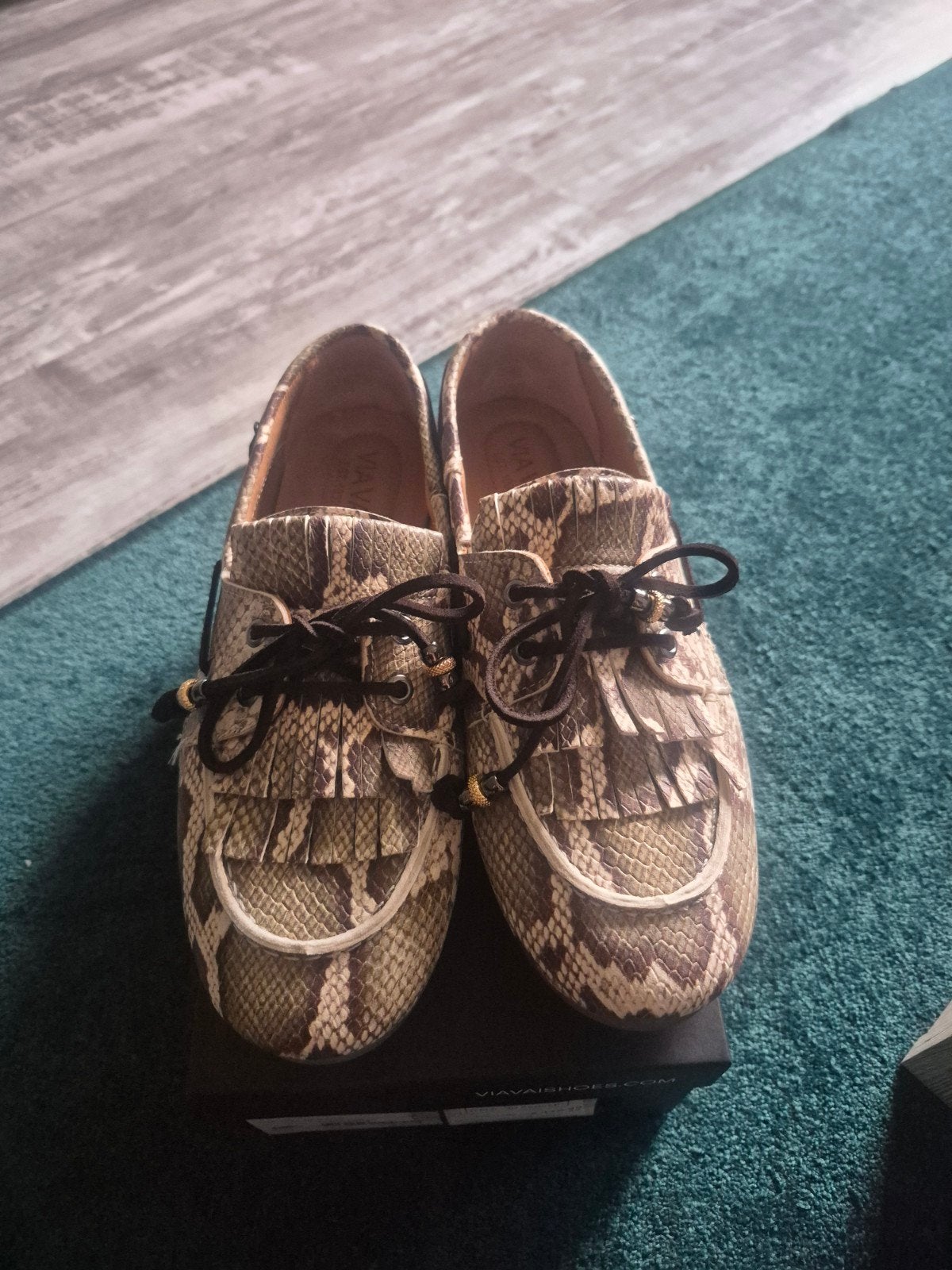 Via Vai loafers maat 42 - Nieuw met cobraprint, Via Vai, Overige kleuren, Instappers, Nieuw