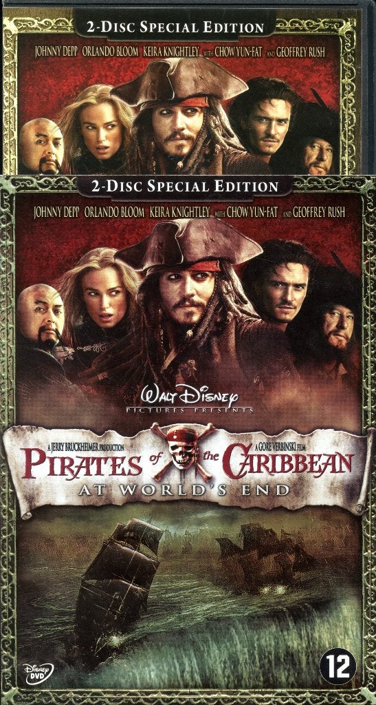 Pirates of the Caribbean - At world's end - 2-DVD Spec. Ed., Cd's en Dvd's, Vanaf 16 jaar, Ophalen of Verzenden, Zo goed als nieuw