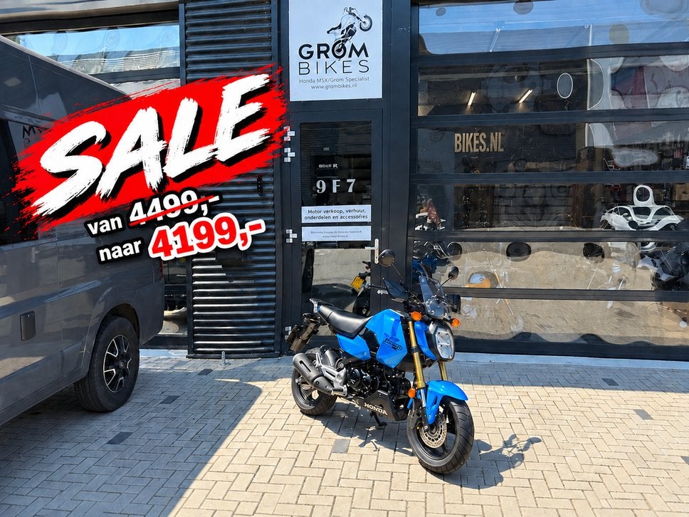 HONDA MSX GROM 125 (bj 2025) 3100KM COMFORT PAKKET, HONDA, Bedrijf, Onbekend, 124 cc