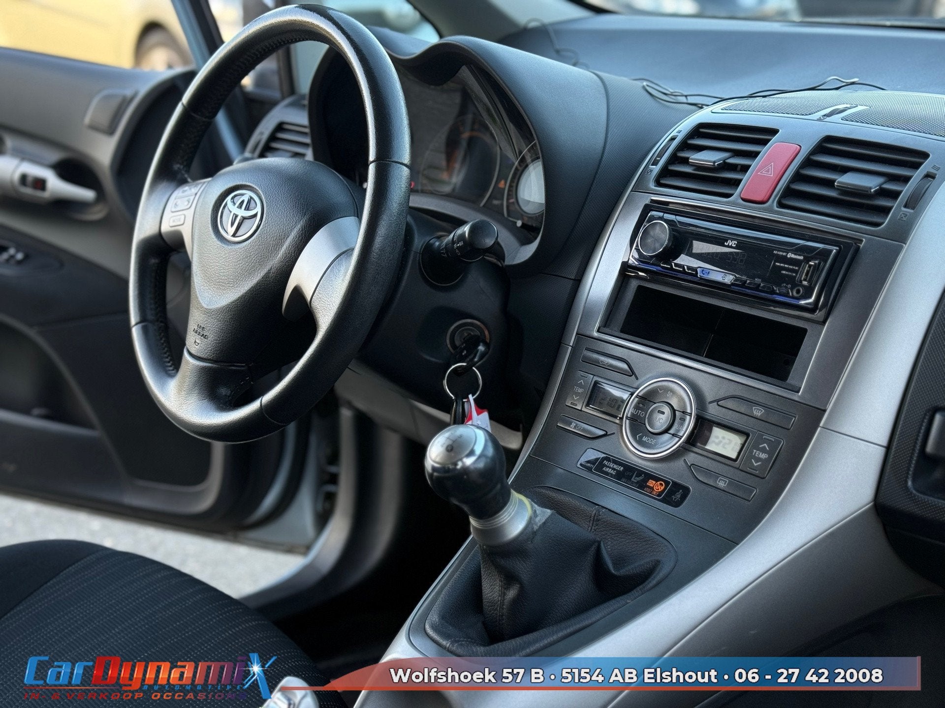 Toyota Auris 1.4-16V Sol | Airco | Trekhaak | Rijd Schakelt, Auto's, Toyota, Voorwielaandrijving, Gebruikt, 4 cilinders, Blauw