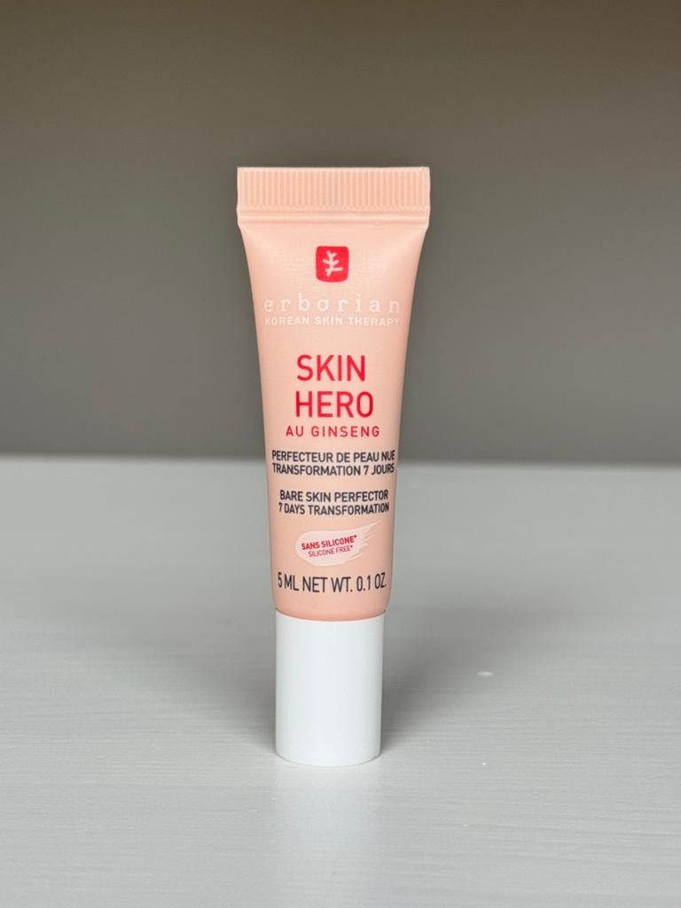 Erborian - Skin Hero Au Ginseng - Bare Skin Perfector - 5ml, Verzenden, Nieuw, Gehele gezicht, Verzorging